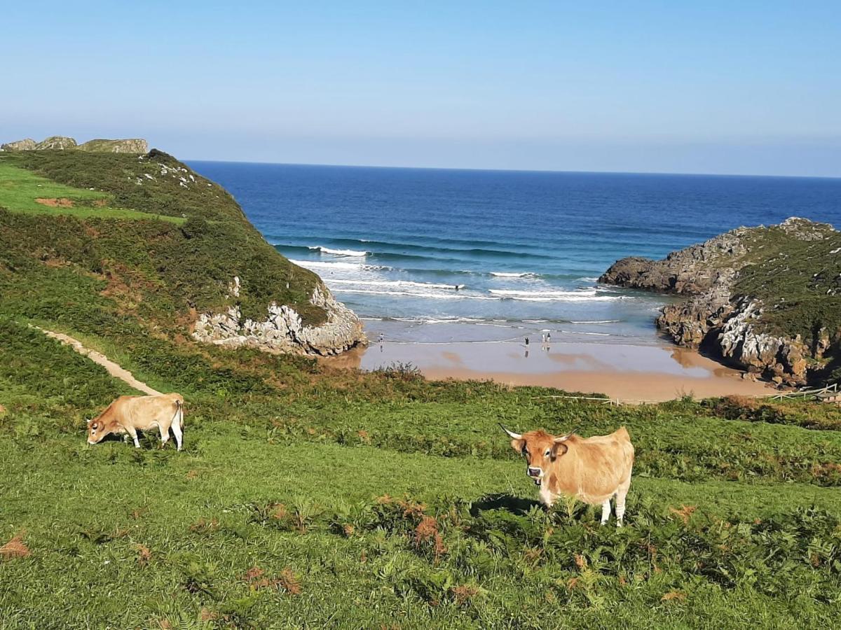 El Canton De Poo, Agradable Casa Adosada A 800M De La Playa Vv-2256-As Llanes Eksteriør billede
